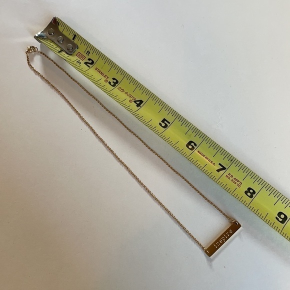 Jook and Nonna Tag Inspire Chain Necklace Gold Plated - Picture 5 of 5